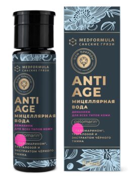 Anti Age мицеллярная вода для всех типов кожи с пеломарином, трегалозой и экстрактом черного тмина «Med Formula» - Демакияж для всех типов кожи